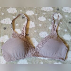 Aerie Real Happy lightly padded wireless bra size 32C